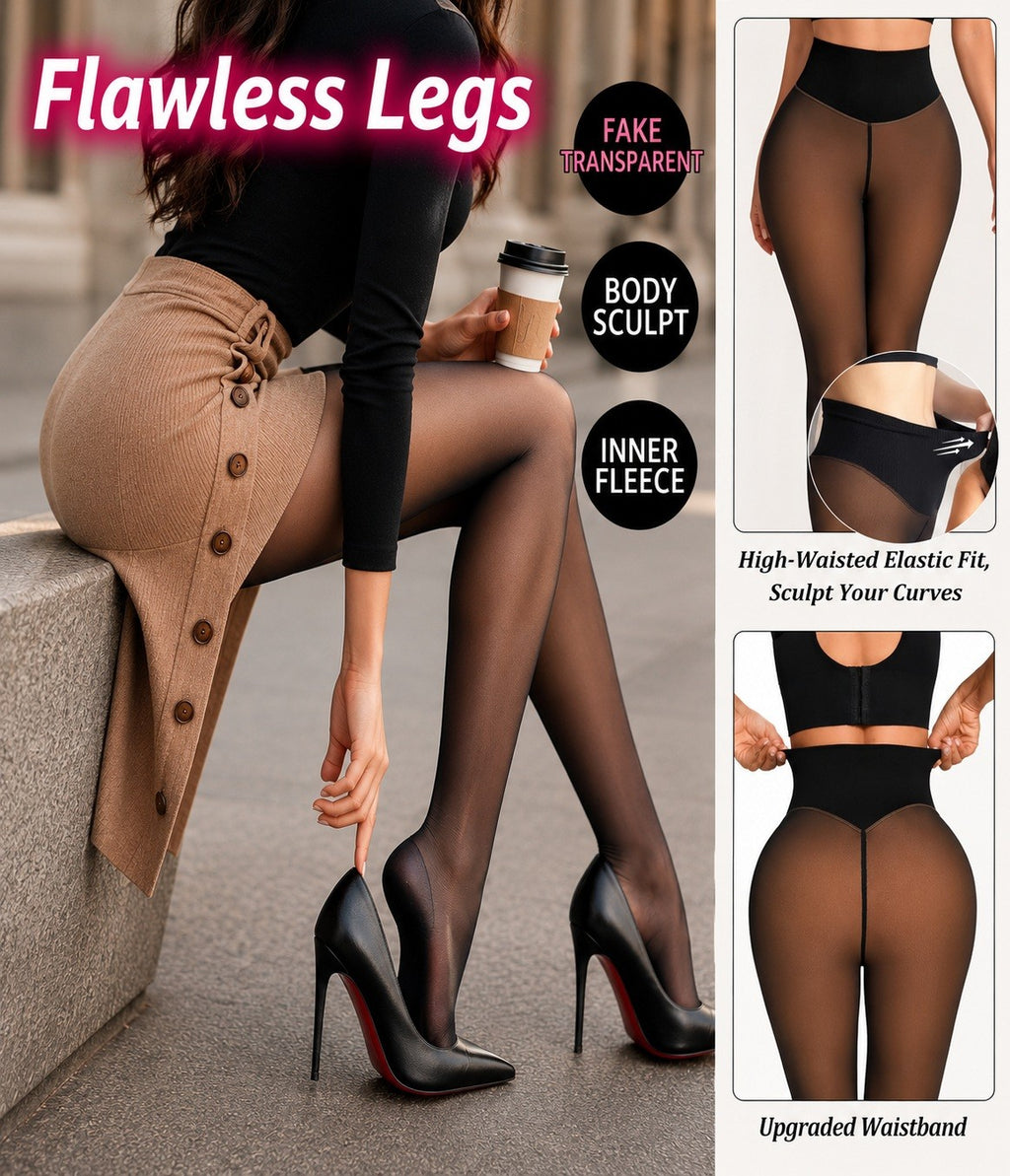 FLEECE-LINED PANTYHOSE
