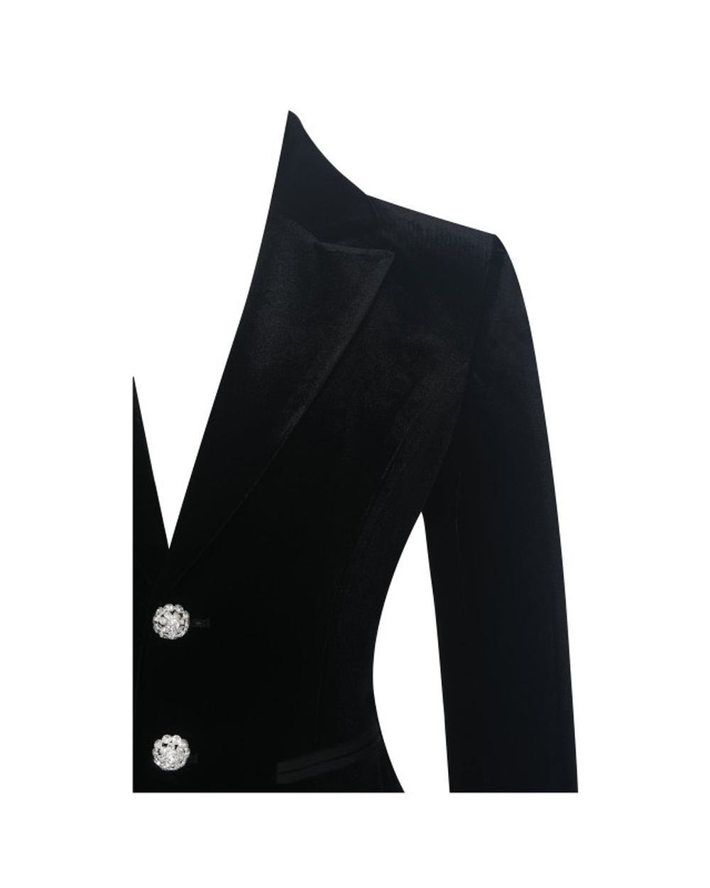 RONNI BLACK VELVET PANT SUIT