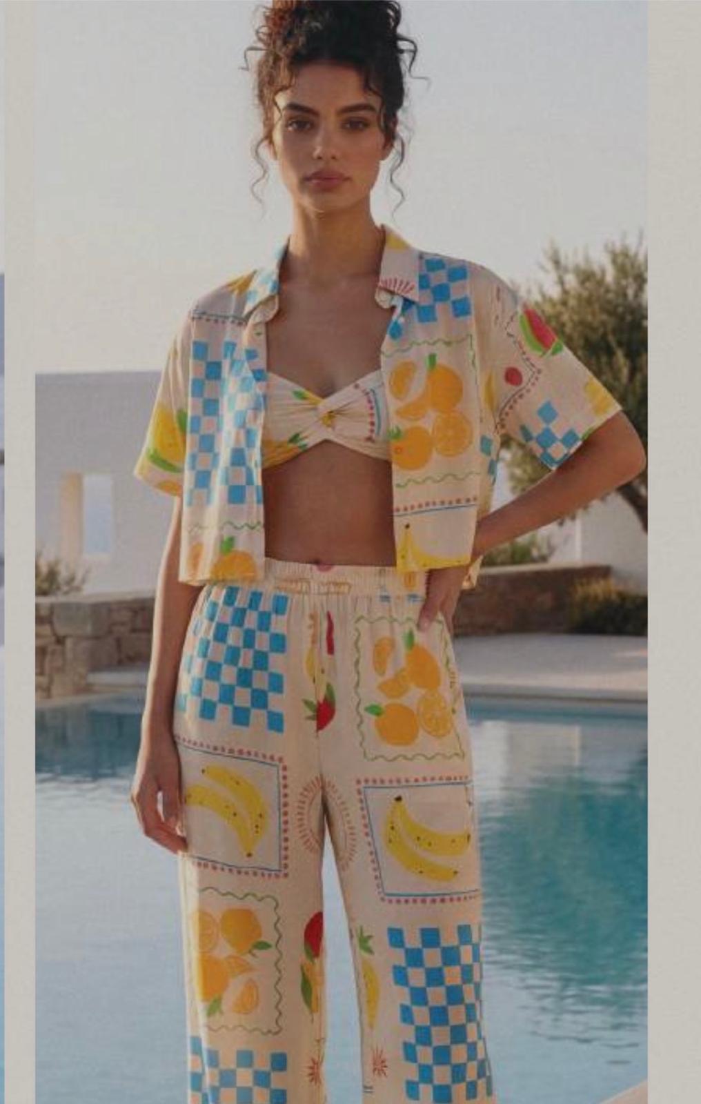 COPA OVERSIZE CROP SHIRT