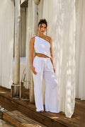 ONE SHOULDER COCO TOP