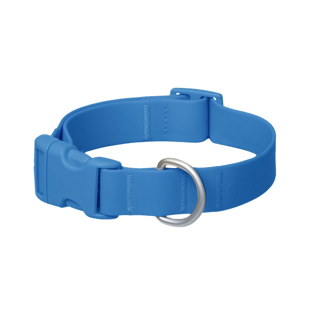 WATERPROOF DOG COLLAR-BLUEBERRY